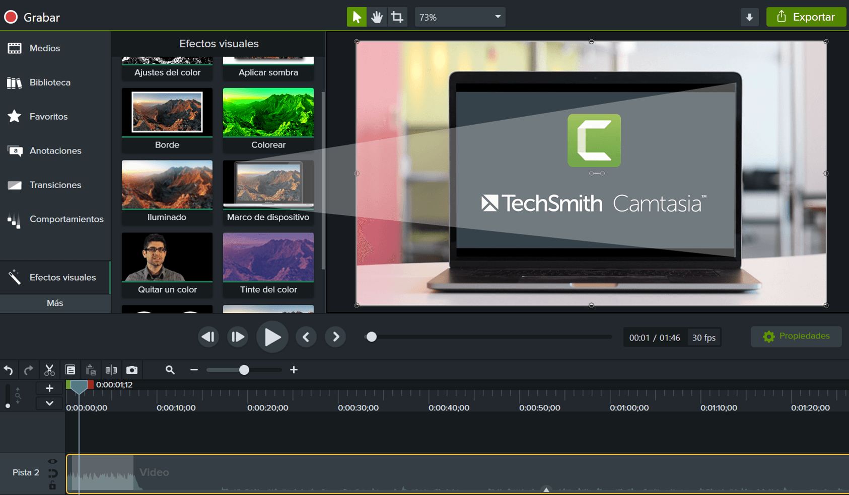 C Mo Grabar La Pantalla Con Camtasia Studio Oev Unmsm